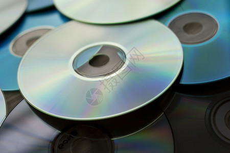 堆几张光盘cd图片