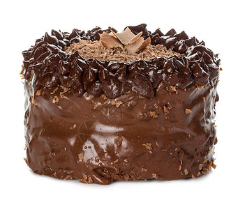 孤立的蛋糕巧克力图片