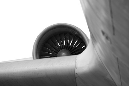喷气发动机和翼图片
