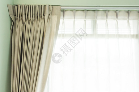 室内漂亮的窗帘装饰过滤效果Na图片
