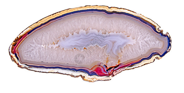 玛瑙切片图片