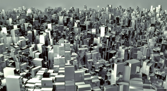 3d未来城市图片