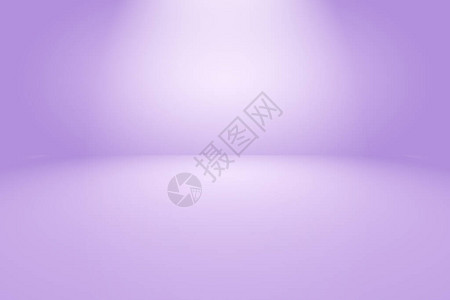 工作室背景概念产品的抽象空光渐变紫背景图片