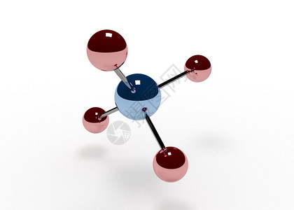 3d分子概念图片