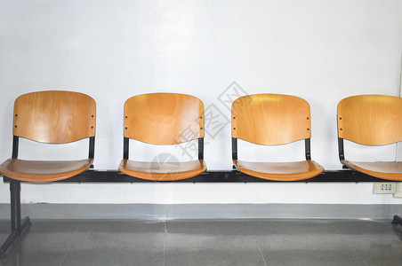 候诊室的空椅子背景图片
