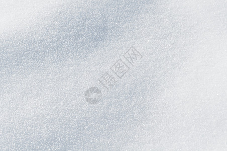 新鲜的白色雪背景纹理图片