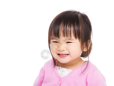 亚洲小女孩微笑图片