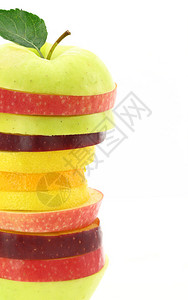 健康营养的水果切片图片