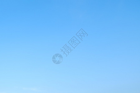 清蓝天空背景的蓝色图像清晨纯空背景图片