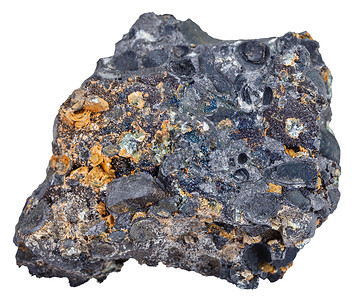 天然岩石标本的宏观拍摄赤铁矿图片