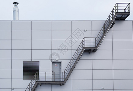 工业楼梯现代钢瓦建筑图片
