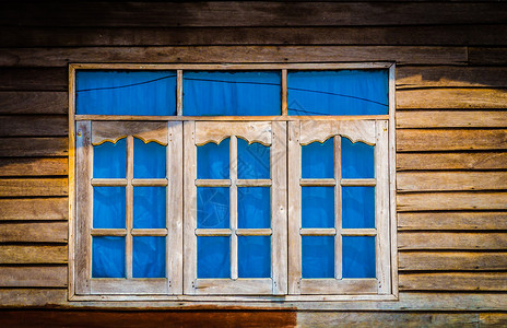 旧木窗图片