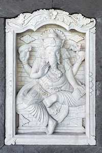 Ganesha神在巴厘岛房图片