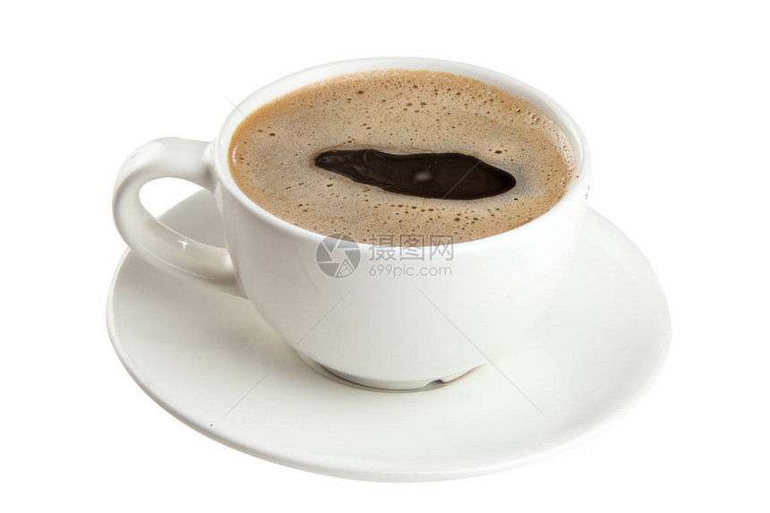咖啡杯中的热咖图片