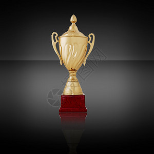 金杯奖金或为比赛优胜者颁发的盖子奖杯状图片