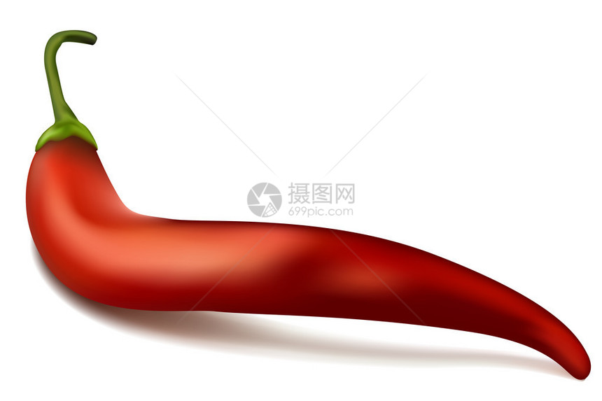 热红辣椒的插图图片