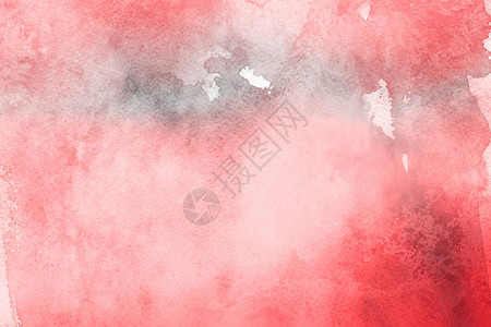 纸抽象背景上的红色水彩颜料背景图片
