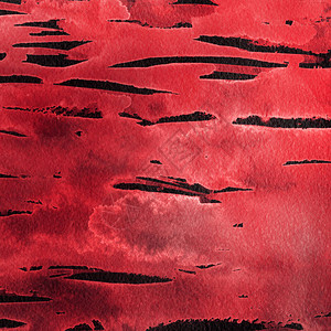 红色水彩颜料纹理抽象背景图片
