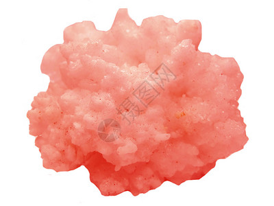孤立的粉红色珊瑚地质水晶图片