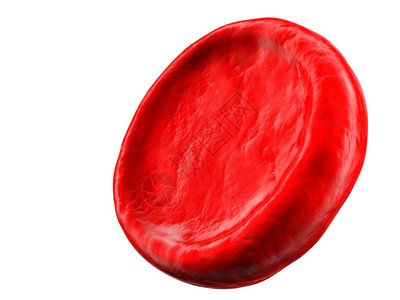 3d渲染分离的红细胞的插图背景图片