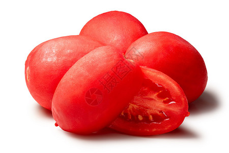 整个番茄剥皮图片