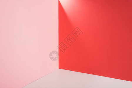 明亮的粉红色红色和白色背景背景图片