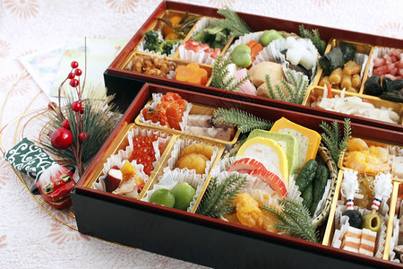 日本传统新年菜肴图片