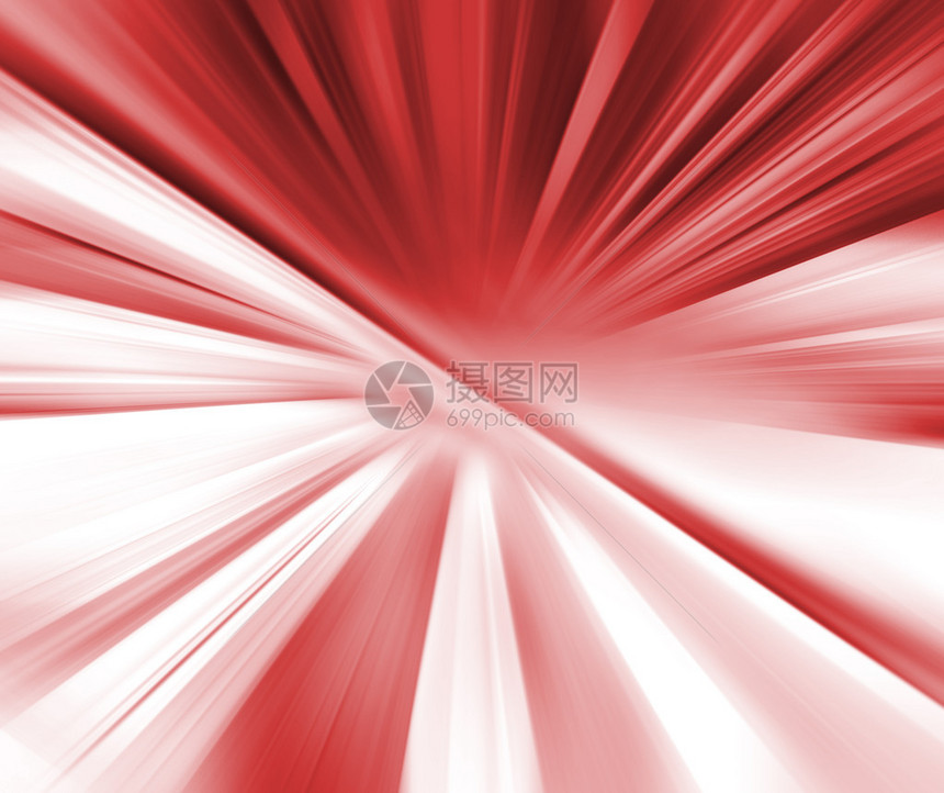 代表速度和运动的红色背景摘图片