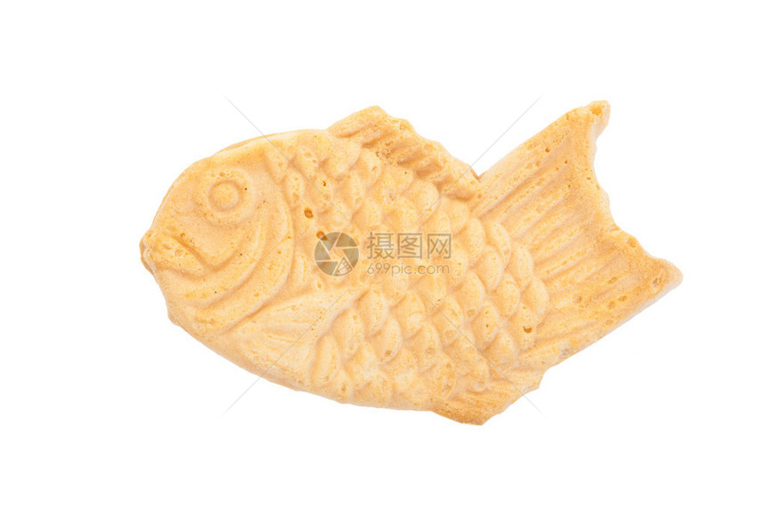 日本鱼以普通煎饼或打华夫饼做图片