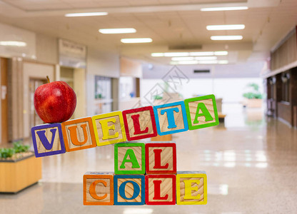 VueltaalCole用西班牙语翻译回学校图片