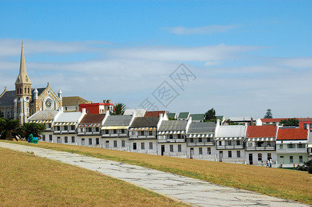 南非东开普省伊丽莎白港市唐金街著名房屋图片