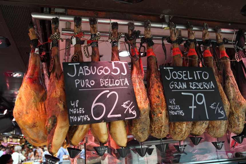 Jamon西班牙语为火腿是西班牙菜图片