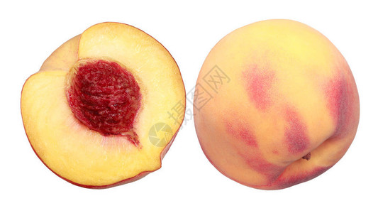 桃子桃子的果实整个和背景图片