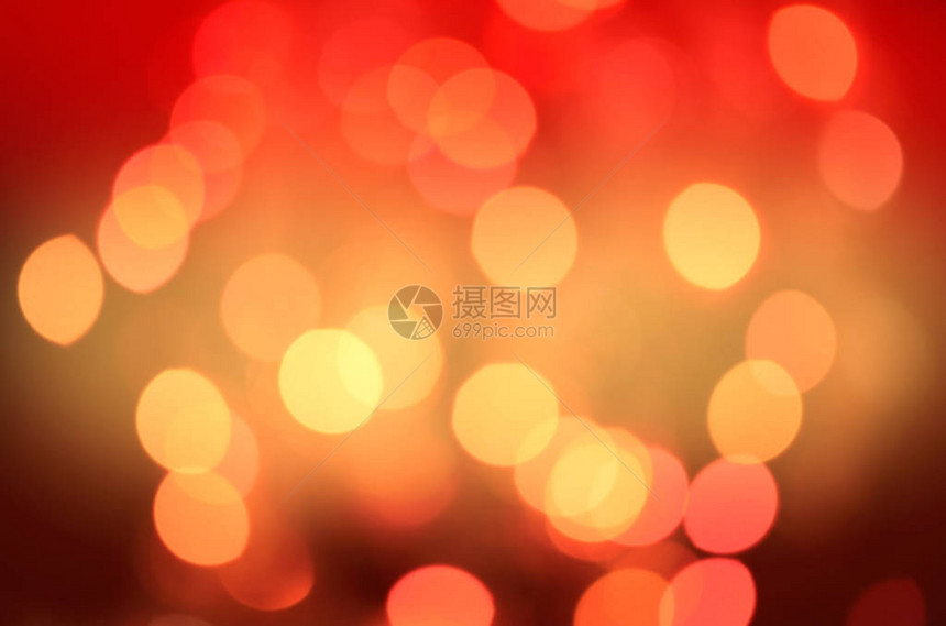 红色圣诞闪光灯背景离焦的抽象红色背景红色闪光图片