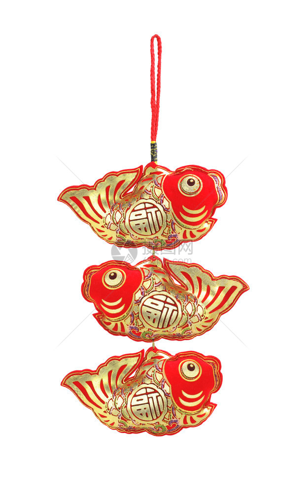 农历新年吉祥鱼饰丰盈图片