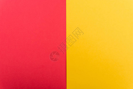 彩色抽象黄色红色纸背背景图片