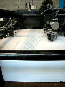 胶印机设备及纸张印刷图片
