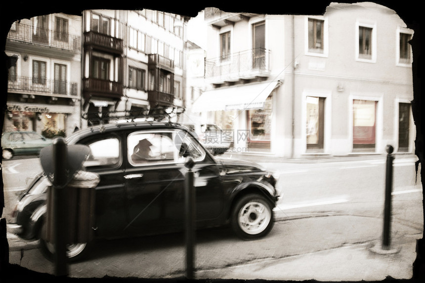 意大利街头的老式风格图片