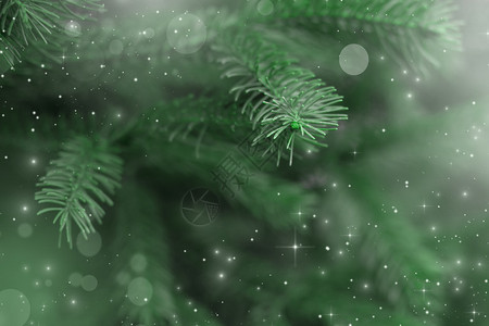 圣诞绿色背景图片