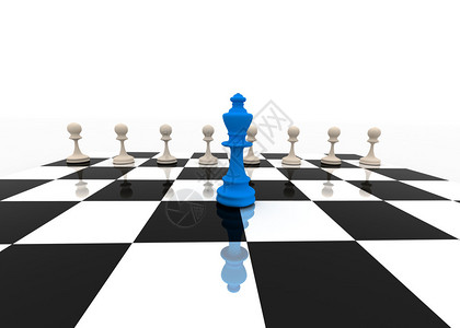 国际象棋领袖理念图片