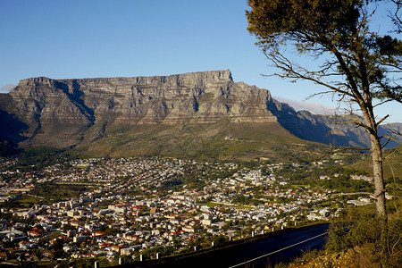 非洲南部非洲角城背景图片