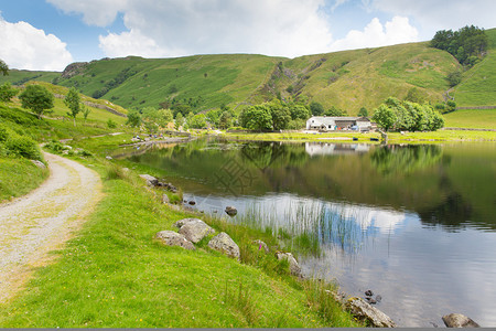 温特拉塔恩湖区Cumbria高清图片
