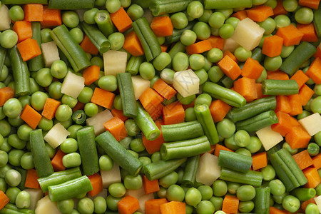 混合食物生切碎蔬菜的背景素食图片