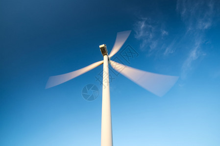 风力发电站生态能源概念图片