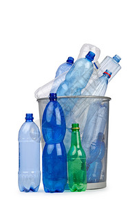 回收概念中的塑料瓶图片
