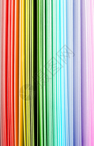 厚纸末端的彩虹色谱图片