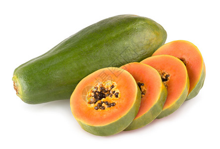 成熟的木瓜图片