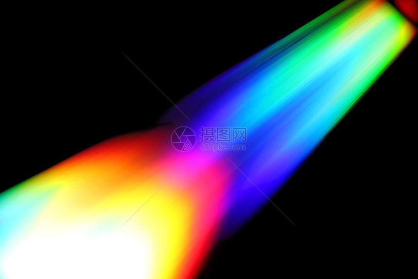 彩虹抽象火箭发射图片