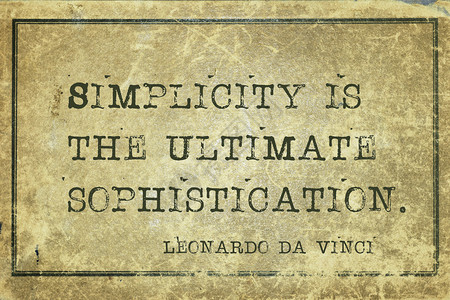 简单化是最先进的意大利古代艺术家莱昂纳多达芬奇的引号图片