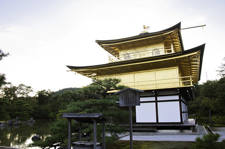 日本京都金阁寺金阁寺图片